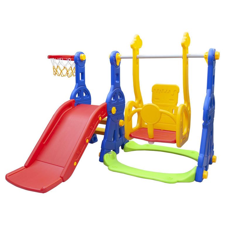 KIDSCOOL Columpio resbalin y aro mini Tiny