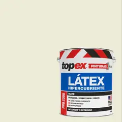 TOPEX - Pintura Látex Pro 2000 Mate 1 galón(es) Blanco Hueso
