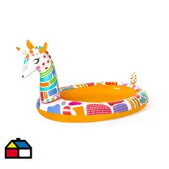 BESTWAY - Piscina inflable de jirafa para niños