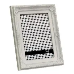 VGO - Marco de Foto Antique 20x30 cm Blanco/negro Plástico