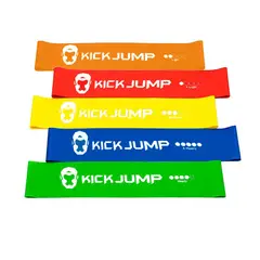 IMPORTADORA USA - Set 5 bandas elásticas de resistencia ejercicio