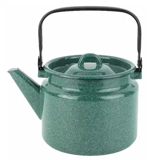 FANTUZZI - Tetera Fundo 2 l Acero Verde