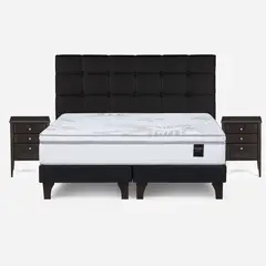 ROSEN - Cama King Europea Art 4 Blanco