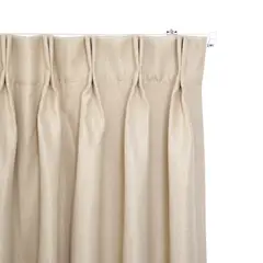 JUST HOME COLLECTION - Cortina Tela SunOut Beige Ancho 100 cm a 200 cm Alto 75 cm a 240 cm