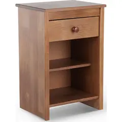 ROSEN - Velador 1 Cajón(es) Ferrara 32x62x41 cm Nogal