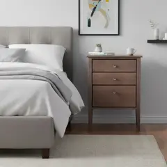 ROSEN - Velador 3 Cajón(es) Issey 37x70x49 cm