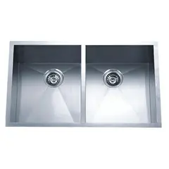 KLIPEN - Lavaplatos 2 Cubeta(s) 50.8x22.5x22.5 cm Acero inoxidable