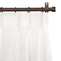 JUST HOME COLLECTION - Cortina Tela Italiana Crudo Ancho 100 cm a 200 cm Alto 75 cm a 240 cm
