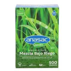 ANASAC - Semilla de Pasto Mezcla Bajo Riego 0.5 kg Caja