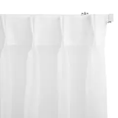 JUST HOME COLLECTION - Cortina Tela Blanco Ancho 201a250 cm alto 75 a240 cm