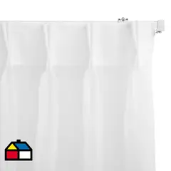 JUST HOME COLLECTION - Cortina Tela Blanco Ancho 301a350 cm alto 75 a240 cm