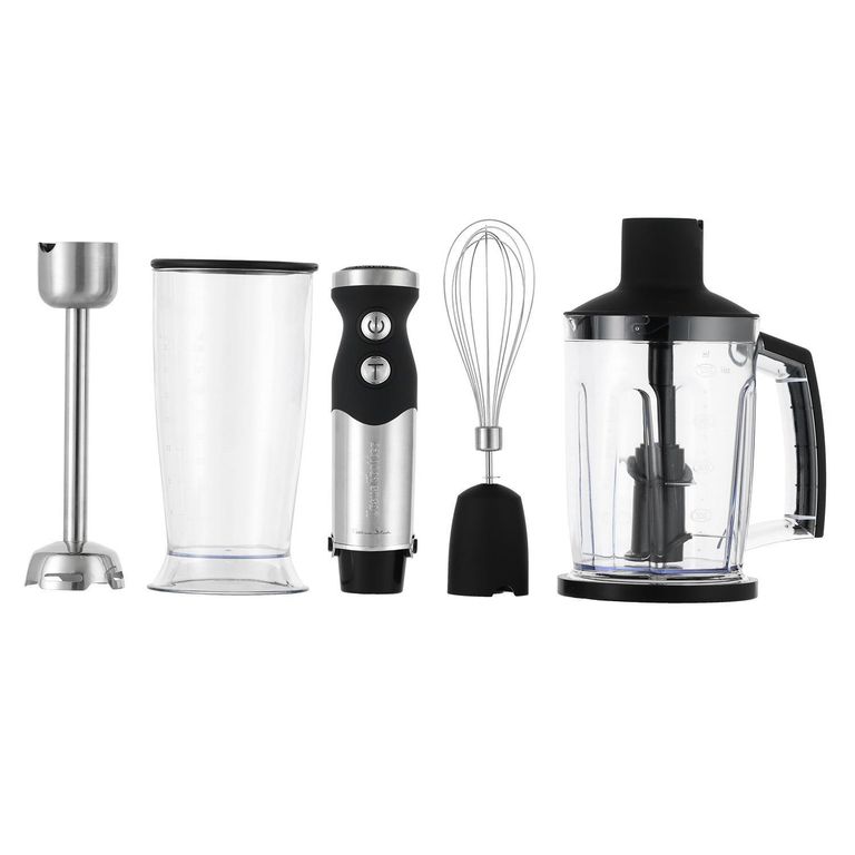 Minipimer 800 W Negro/plateado