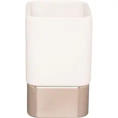INTERDESIGN - Portacepillo Gia blanco