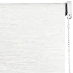 FLEXALUM - Roller Blackout Blanco Ancho 40a100cm Alto 131a140cm