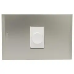 BTICINO - Dimmer universal con perilla blanco pl1p perla nóbile