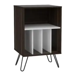 TUHOME - Mueble funcional 2 repisas MDF 50x80x45 cm