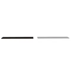 TUHOME - Repisa Vassel Wall Z-160 MDF 2 Nivel(es) 160x1.5x35 cm Habano/Blanco