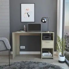 TUHOME - Escritorio 43,6x110x73 cm melamina