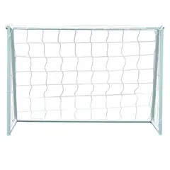 HOBBY MARKET - Arco De Fútbol 180 Cm Metal Blanco