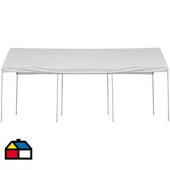 JUST HOME COLLECTION - Toldo tipo Garage 3x6 metros Blanco