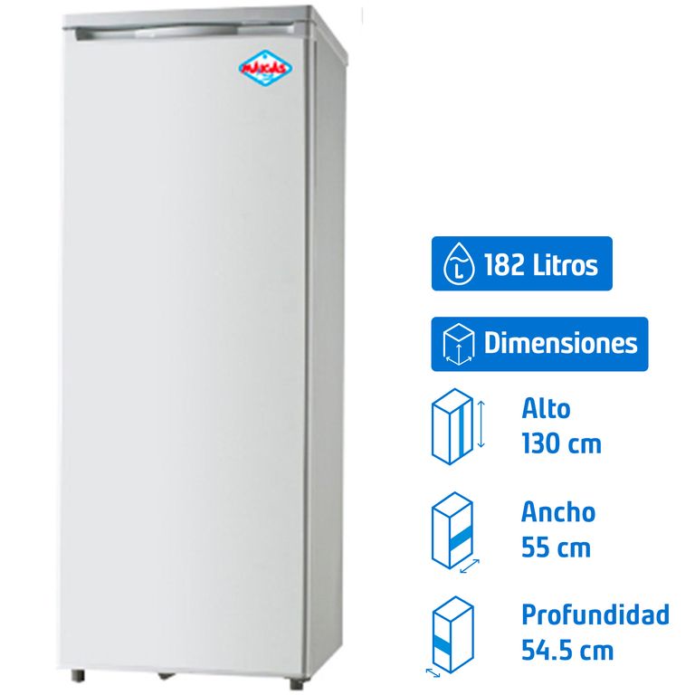 Congelador Vertical 182 Litros Blanco BD182B