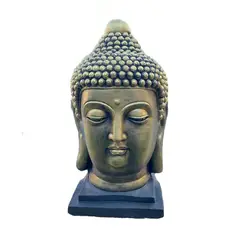 SAT NAM INSPIRES - Cabeza de buda decorativo 70x35x35 cm