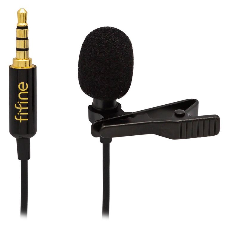 Micrófono Lavalier Condensador Omnidireccional Para Iphone Android