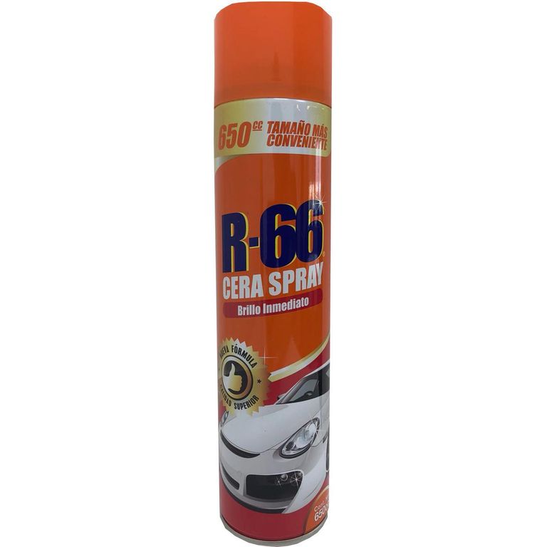 Cera Spray R-66 650 ml para Autos Motos y Superficies Metálicas
