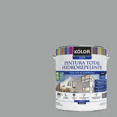KOLOR - Esmalte al Agua Hidrorepelente 1 galón(es) Satinado Gris Montenegro