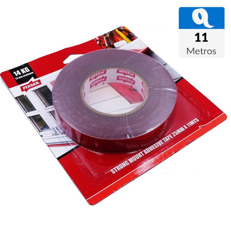 Cinta montaje pesado 25mmx11m 1 unidad