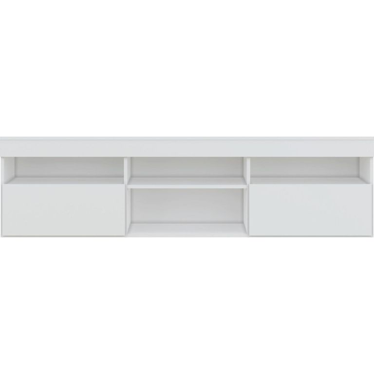 Rack TV 60" 175x48x35 cm blanco