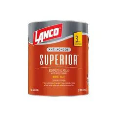 LANCO - Esmalte al Agua 1 galón(es) Mate Blanco