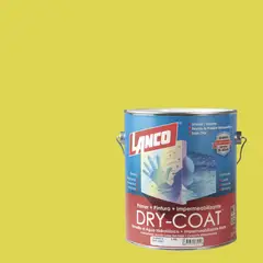 LANCO - Esmalte al Agua Impermeabilizante 1 galón(es) Satinado Verde Tangy Lime