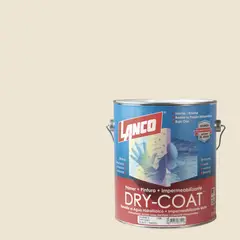 LANCO - Esmalte al Agua Impermeabilizante Satinado 1 galón(es) Beige O/Ow-2