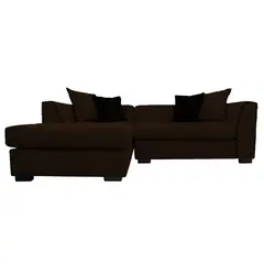 SOFAS HOME - Seccional Espoz 3 Cuerpos Lino 220x70x90 cm