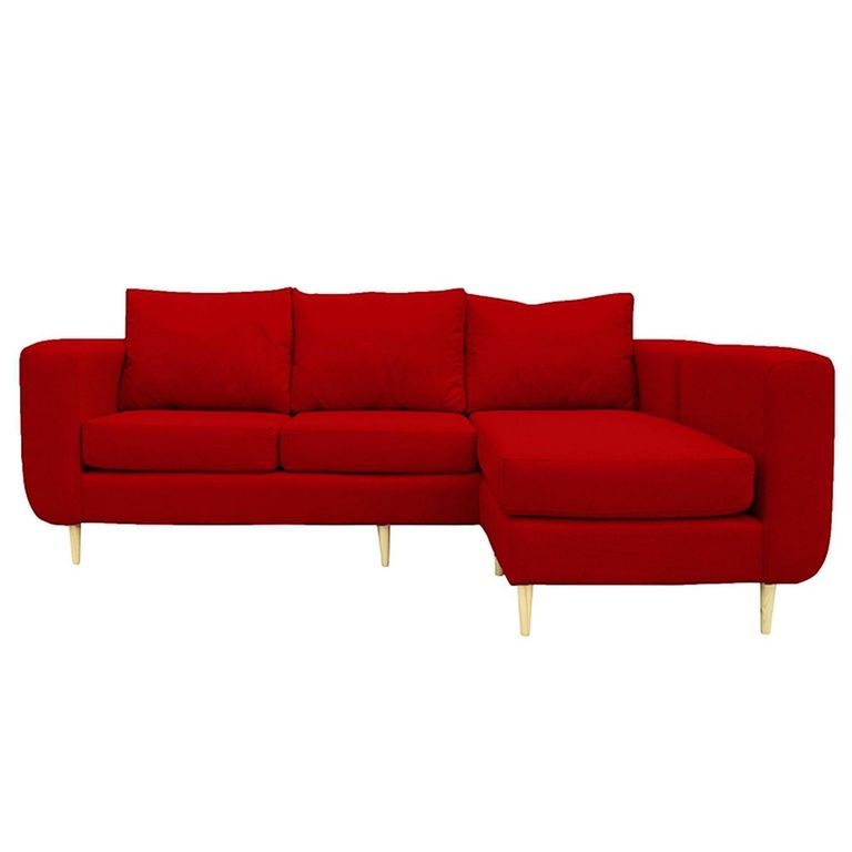 Seccional Amberes 3 Cuerpos Chenille 230x90x85 cm