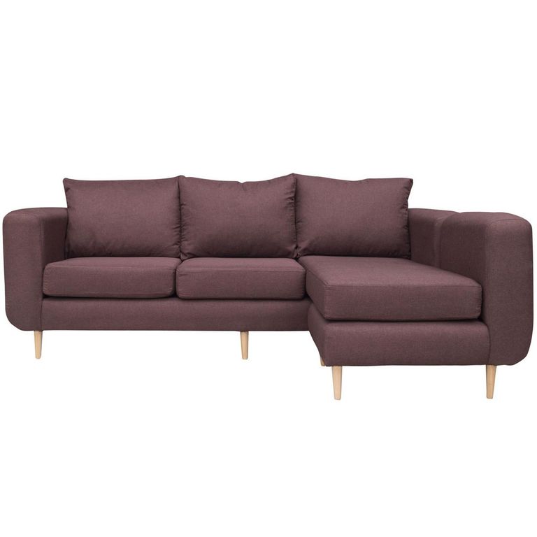 Seccional Amberes 3 Cuerpos Chenille 230x90x85 cm