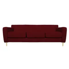 SOFAS HOME - Sofá Adonia 3 Cuerpos Lino 200x85x90 cm