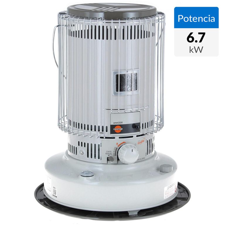 Estufa Parafina Blanco