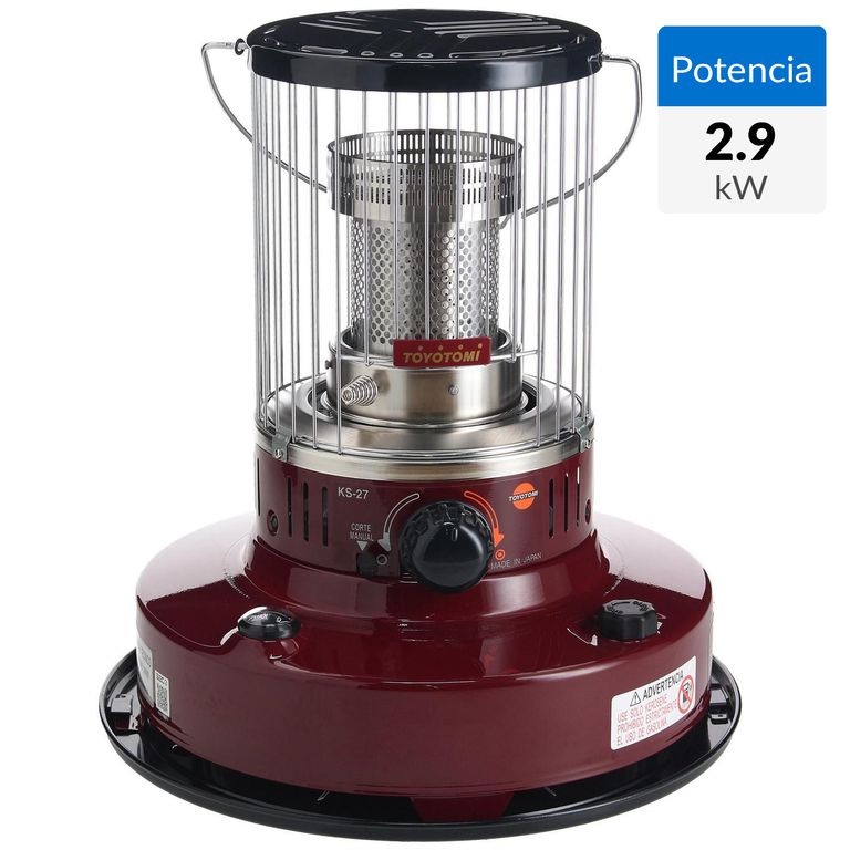 Estufa Parafina Rojo