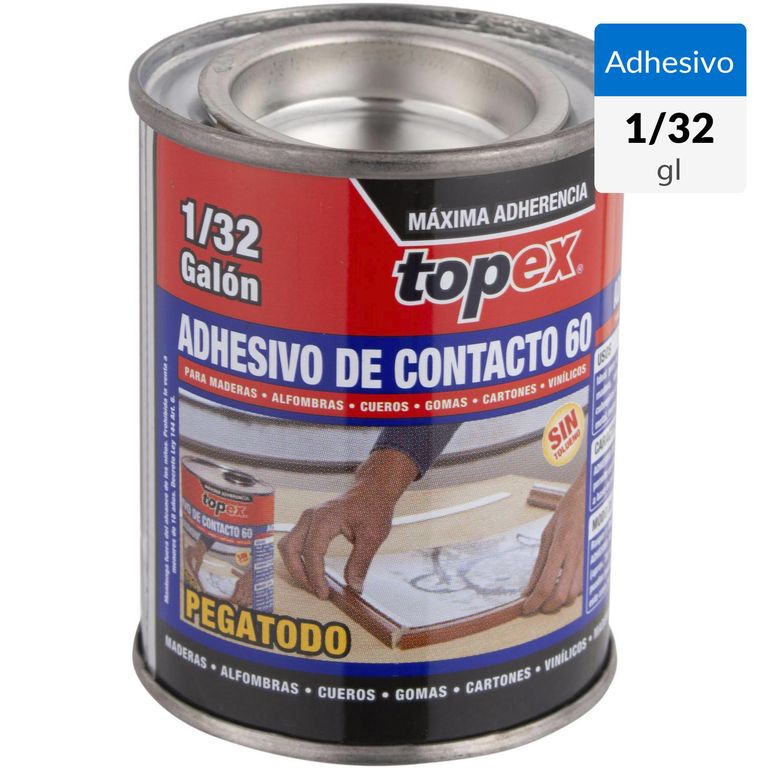 Adhesivo de contacto 1/32 gl