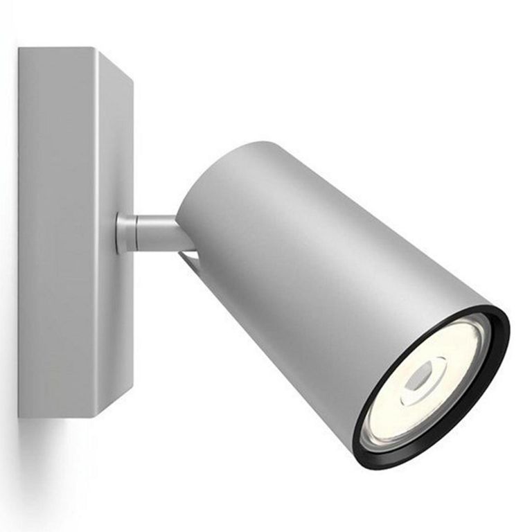 Barra Led Paisley 1 Luz Metal Gris