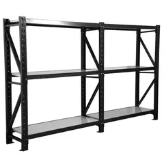 AUTORODEC - Estante Auto-P 6 Nivel(es) 292x180x50 cm Negro