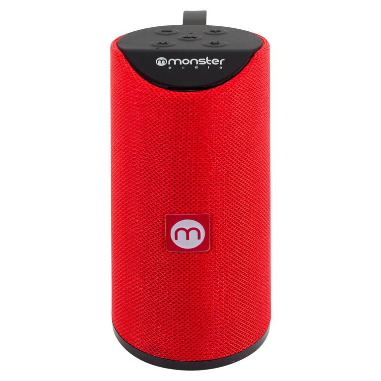 Parlante bluetooth rojo