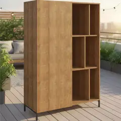 DECOCASA - Bar 90x132x36 cm Café