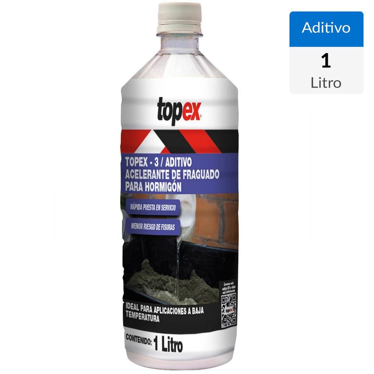 Acelerante Fraguado Controlado Hormigón 1 Litro