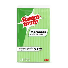 SCOTCH BRITE - Pack de 12 Paños Multiuso 27x27 cm Económicos