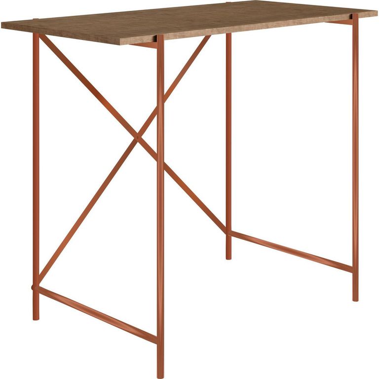 Escritorio 90x48,5x75 cm MDF café