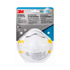 3M - Pack Respirador desechable 8210 para Lijar Pintura 2 unidades