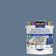 KOLOR - Pintura Impermeabilizante Satinado 1 galón(es) Azul